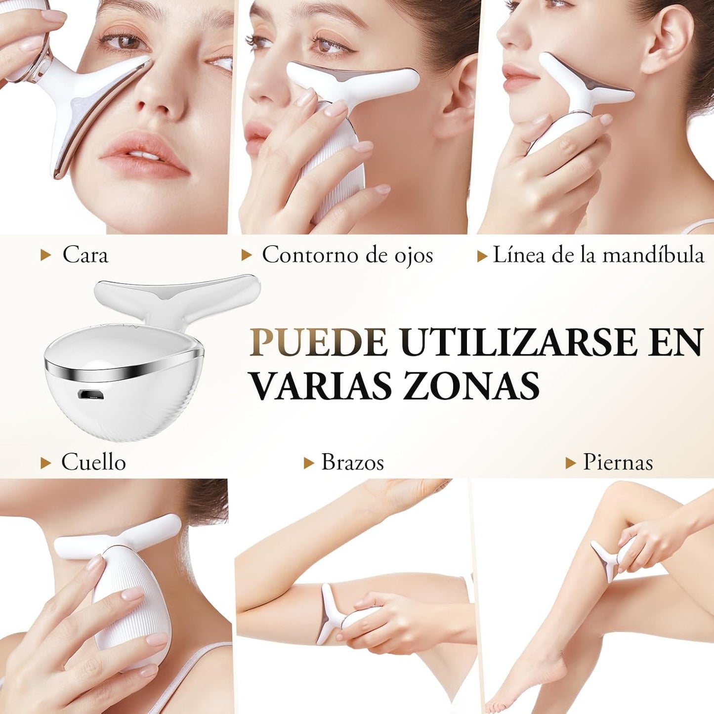Masajeador facial GlowVibe