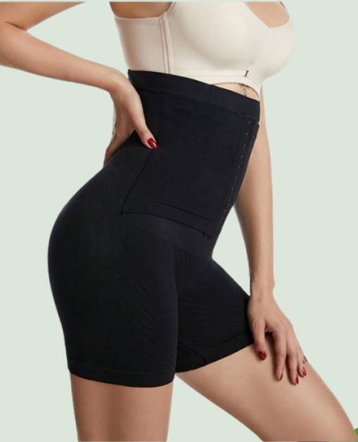 Faja colombiana short talla L/XL Color Negro