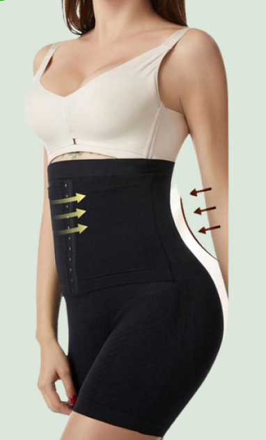 Faja colombiana short talla L/XL Color Negro
