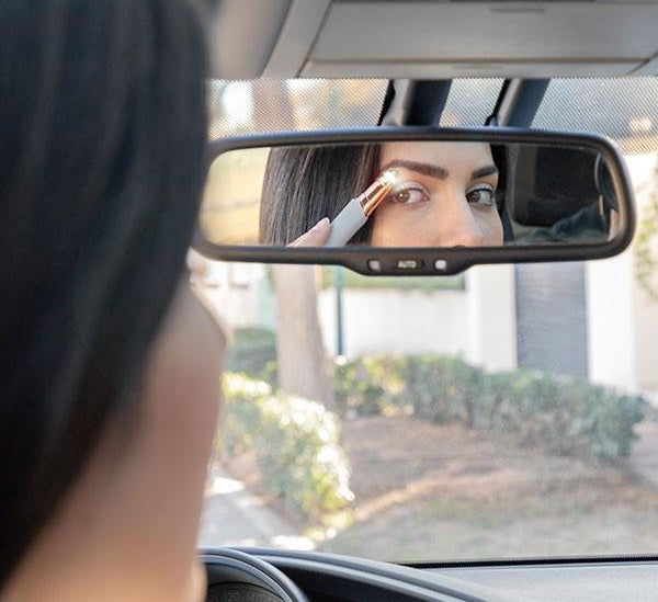 Depiladora facial de precisión con luz LED